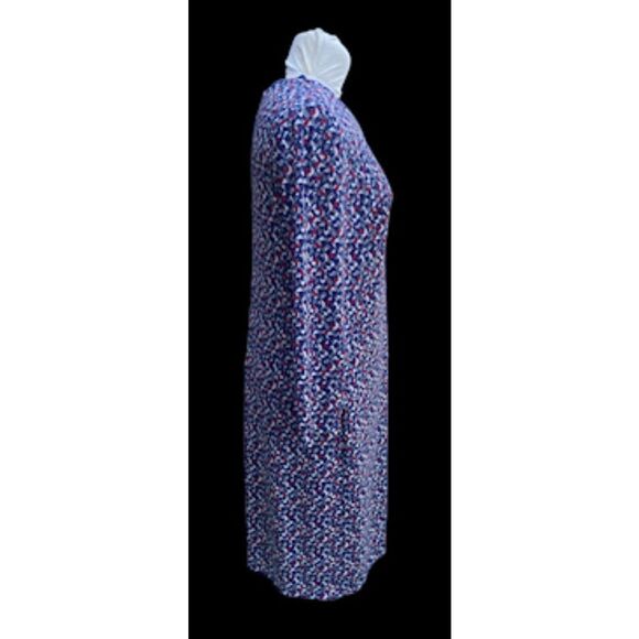 Lauren Ralph Lauren Sheath/Shift Dress Sz. XL Lined Geometric Print - Picture 6 of 12